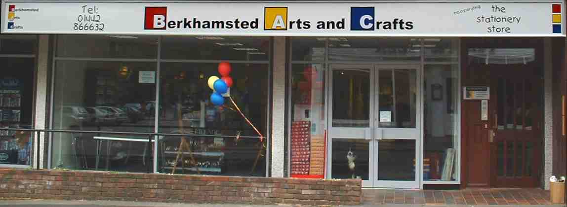 New Improved Berkhamsted Arts and Crafts Shop [Picture]